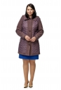 Женское пальто из текстиля с капюшоном 8011897-2