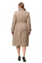 Женское пальто из текстиля с воротником 8012231-3