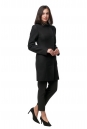 Женское пальто из текстиля с воротником 8012459-2