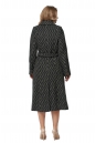 Женское пальто из текстиля с воротником 8016076-3