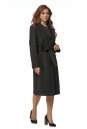 Женское пальто из текстиля с воротником 8016367