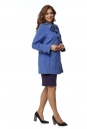 Женское пальто из текстиля с воротником 8016370