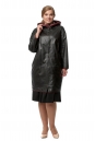Женское кожаное пальто из натуральной кожи с капюшоном 8016850-2
