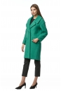 Женское пальто из текстиля с воротником 8017130-2
