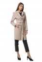 Женское пальто из текстиля с воротником 8017160-2