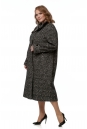 Женское пальто из текстиля с воротником, отделка искусственный мех 8017847-2