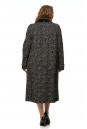Женское пальто из текстиля с воротником, отделка искусственный мех 8017847-3
