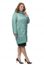 Женское пальто из текстиля с капюшоном 8019154-2