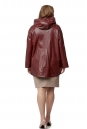 Женская кожаная куртка из натуральной кожи с капюшоном 8019664-3