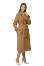 Женское пальто из текстиля с воротником 8019725-2