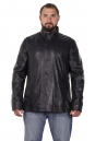 Мужская кожаная куртка из натуральной кожи с воротником 8022297-2