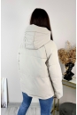 Куртка женская из текстиля с капюшоном 8024028-5